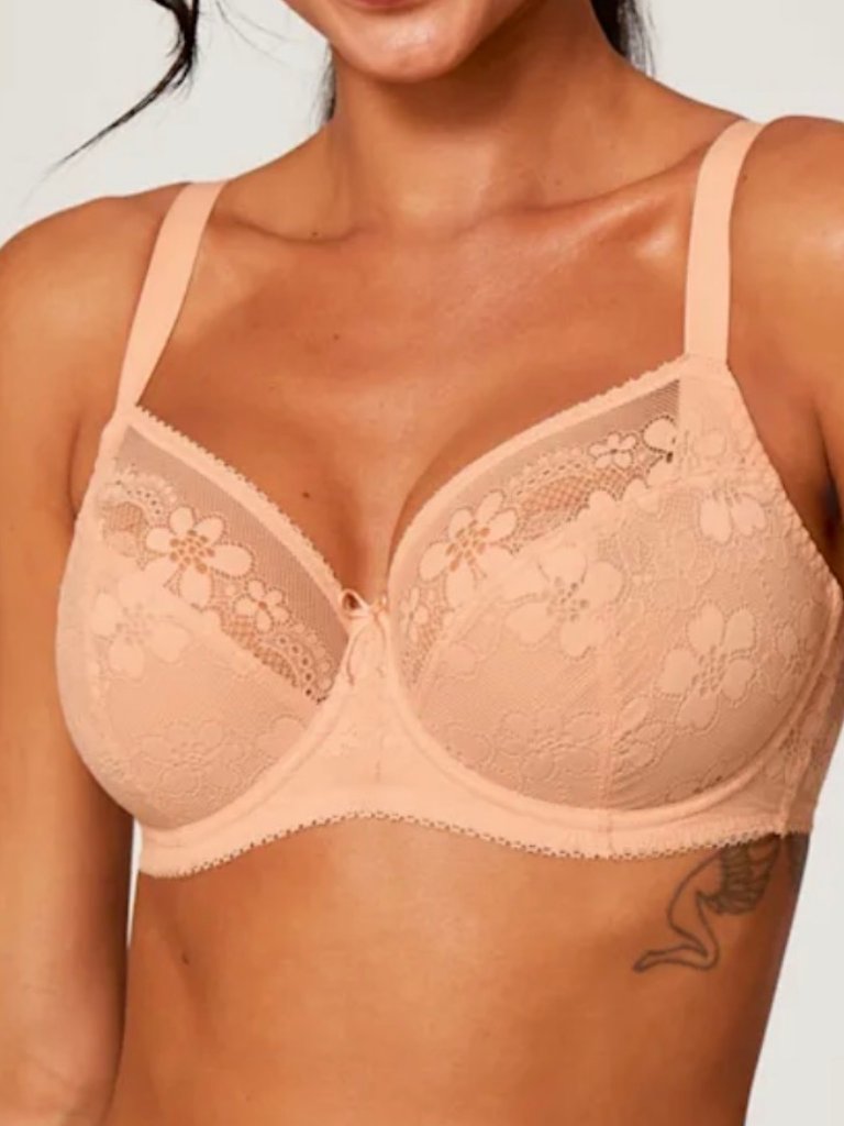 Bravissimo Lacey Bra In Nude, Size 34l Us/34hh Uk, Like New Condition — image 7 of 8